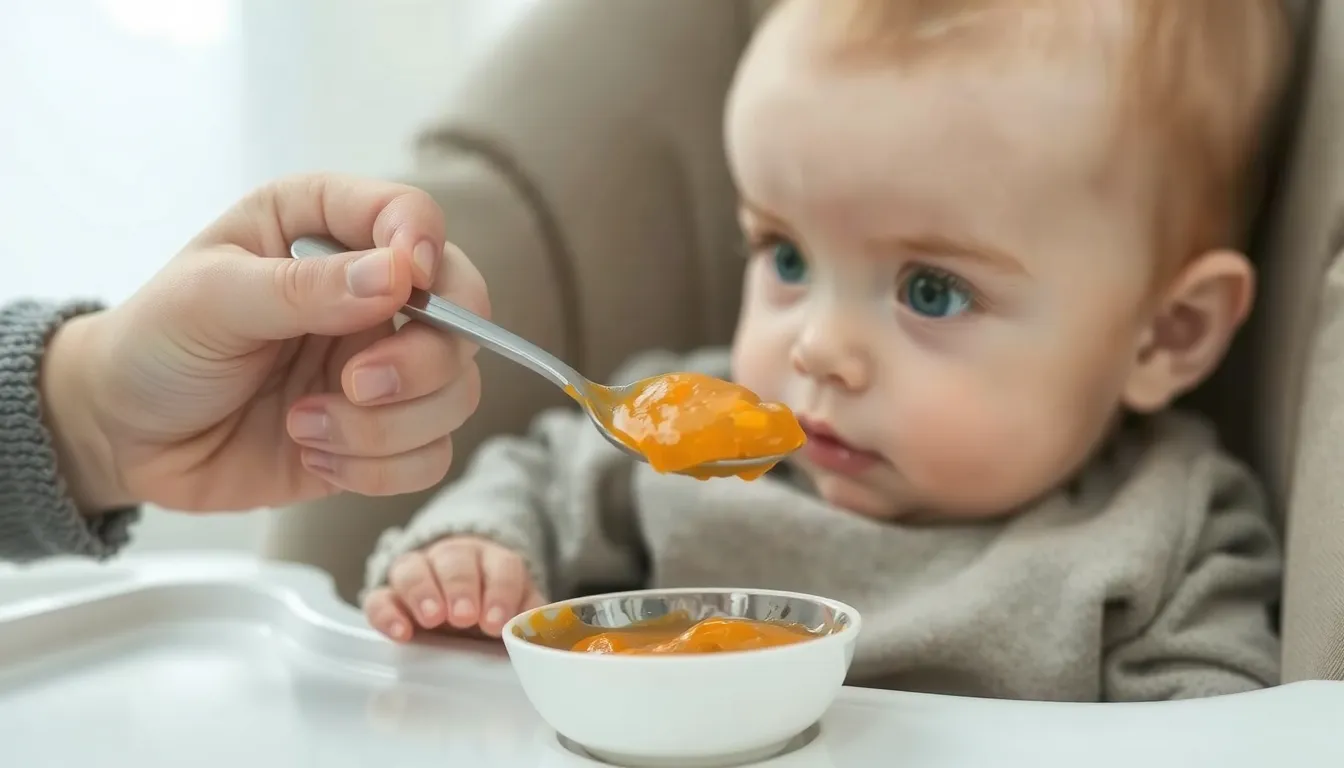 bébé 4 mois diversification