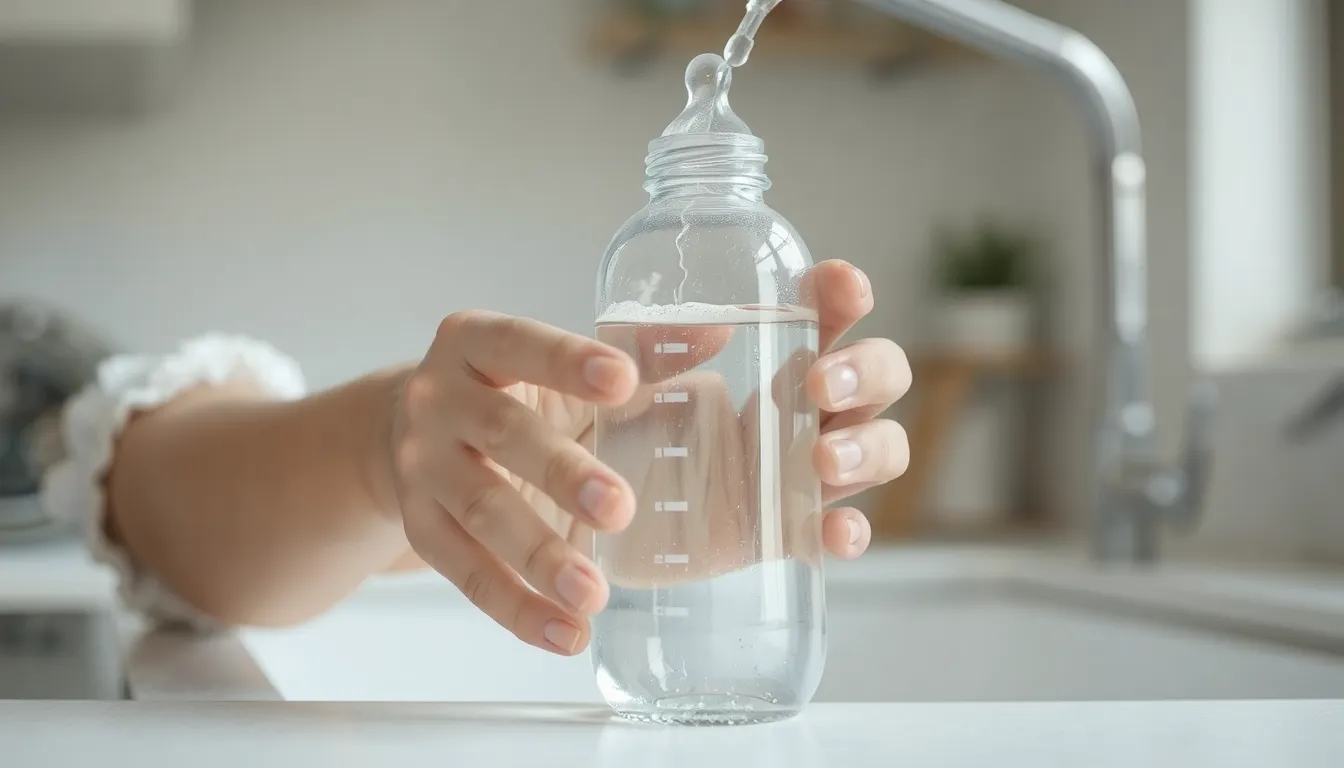 bebe eau du robinet
