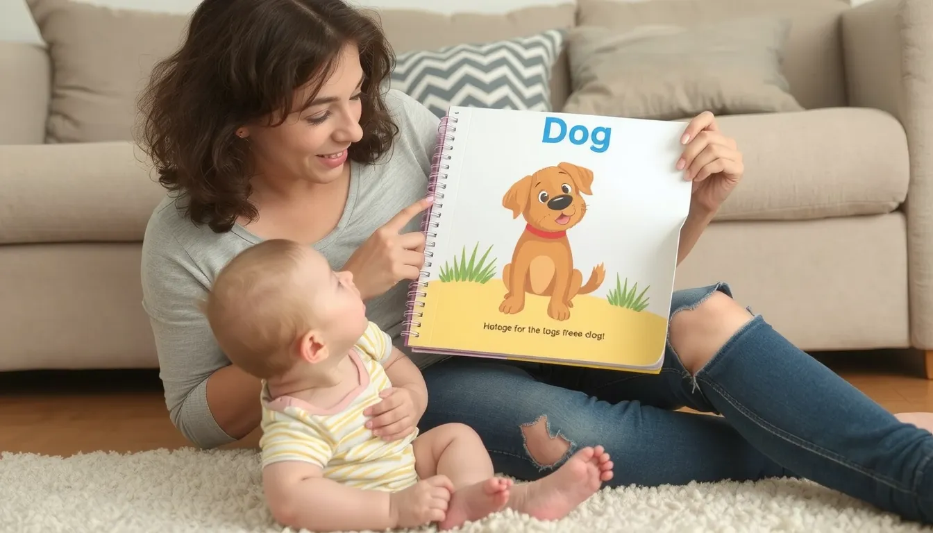 comment faire pour que le bebe dit son premiers mots