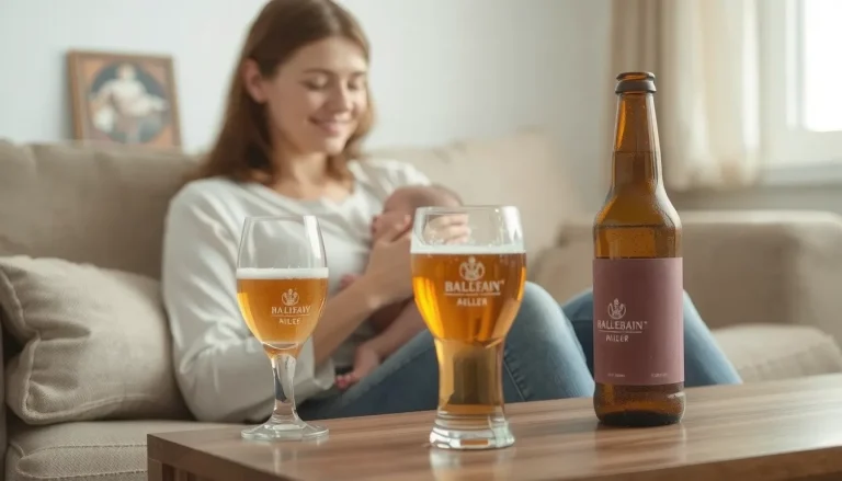 Peut-on boire de la bière sans alcool pendant l’allaitement ?