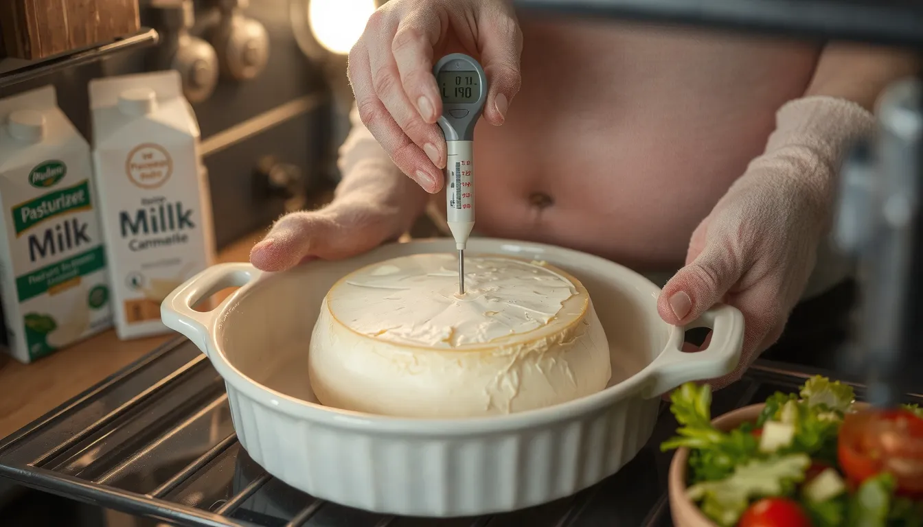 camembert roti enceinte