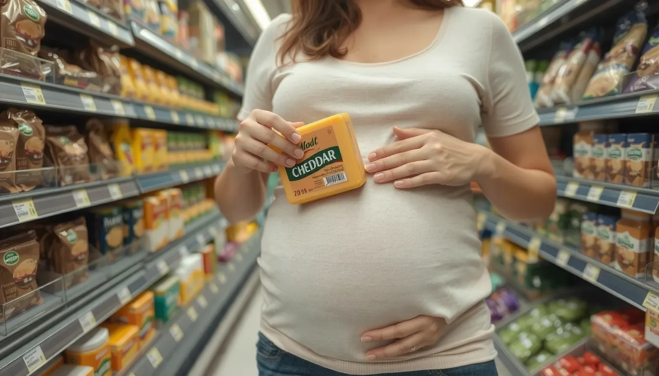 cheddar femme enceinte