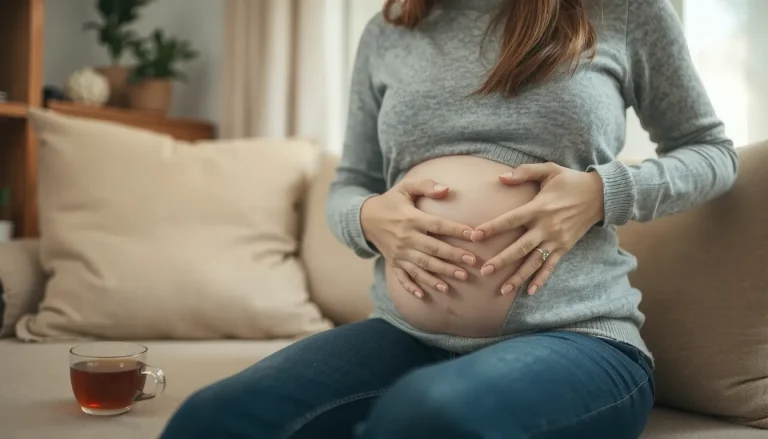 Douleurs au ventre en début de grossesse : causes, soulagement et quand consulter