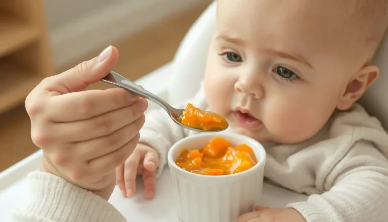 Quels légumes donner à un bébé de 4 mois