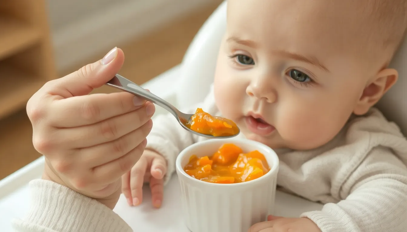 légumes bébé 4 mois