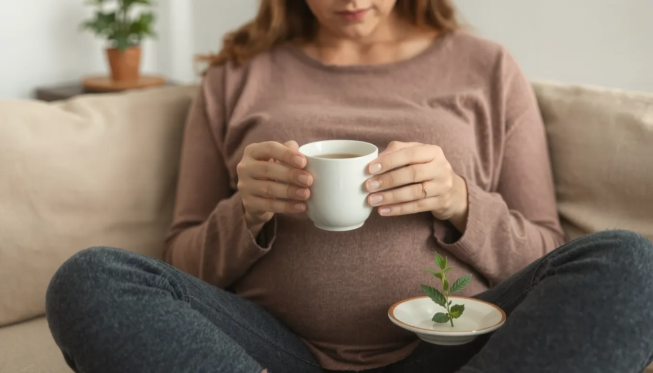 menthe femme enceinte