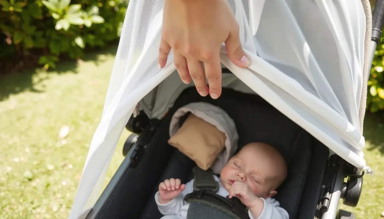 moustiques et bebe