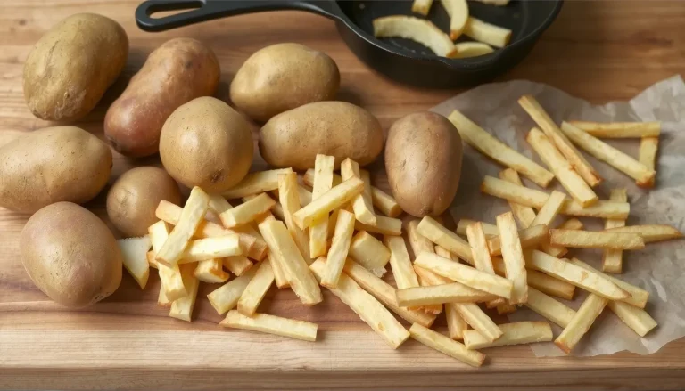 Les meilleures variétés de pommes de terre pour frites : guide complet et préparation