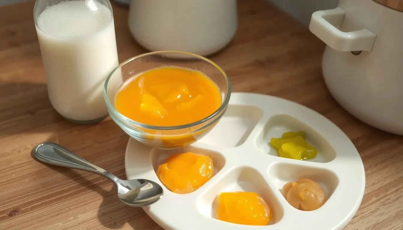 quantité repas bébé 6 mois