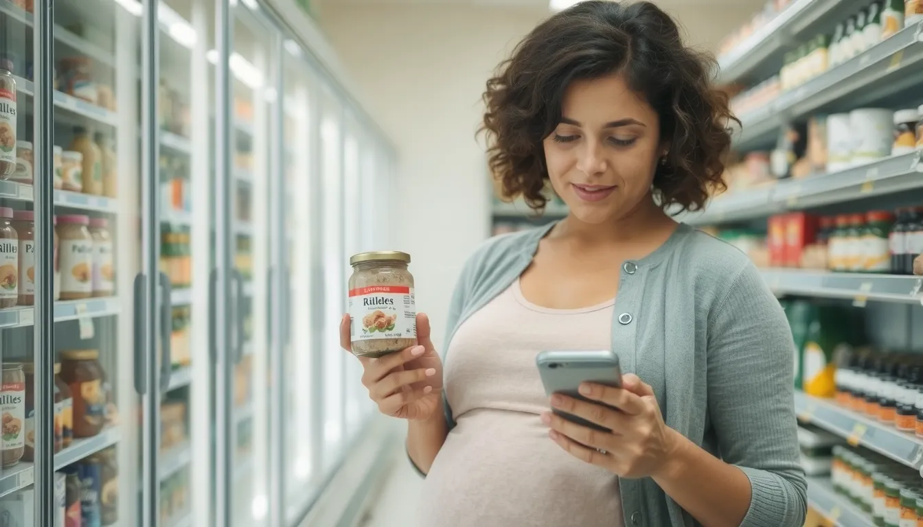rillettes de porc enceinte